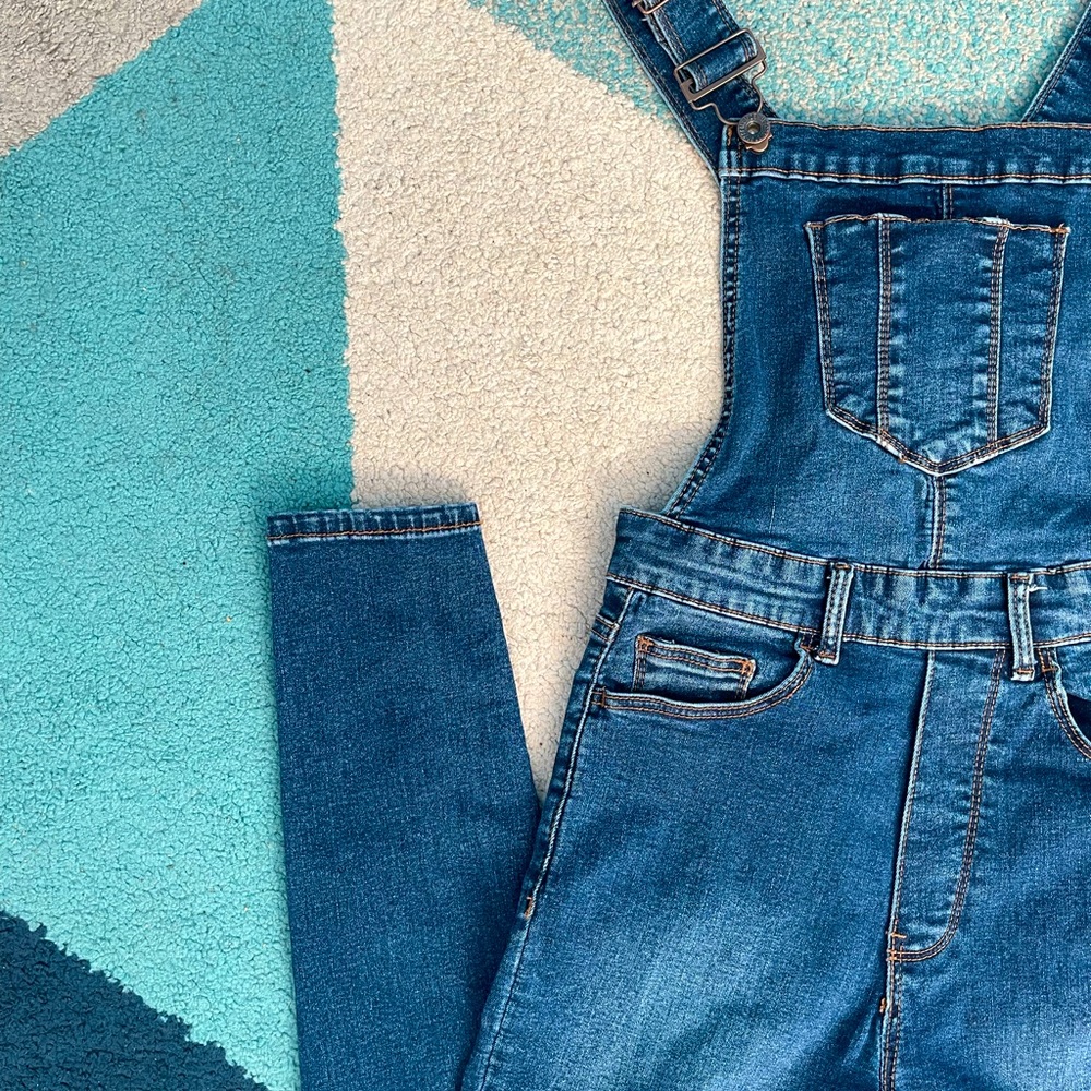 Denim Overalls